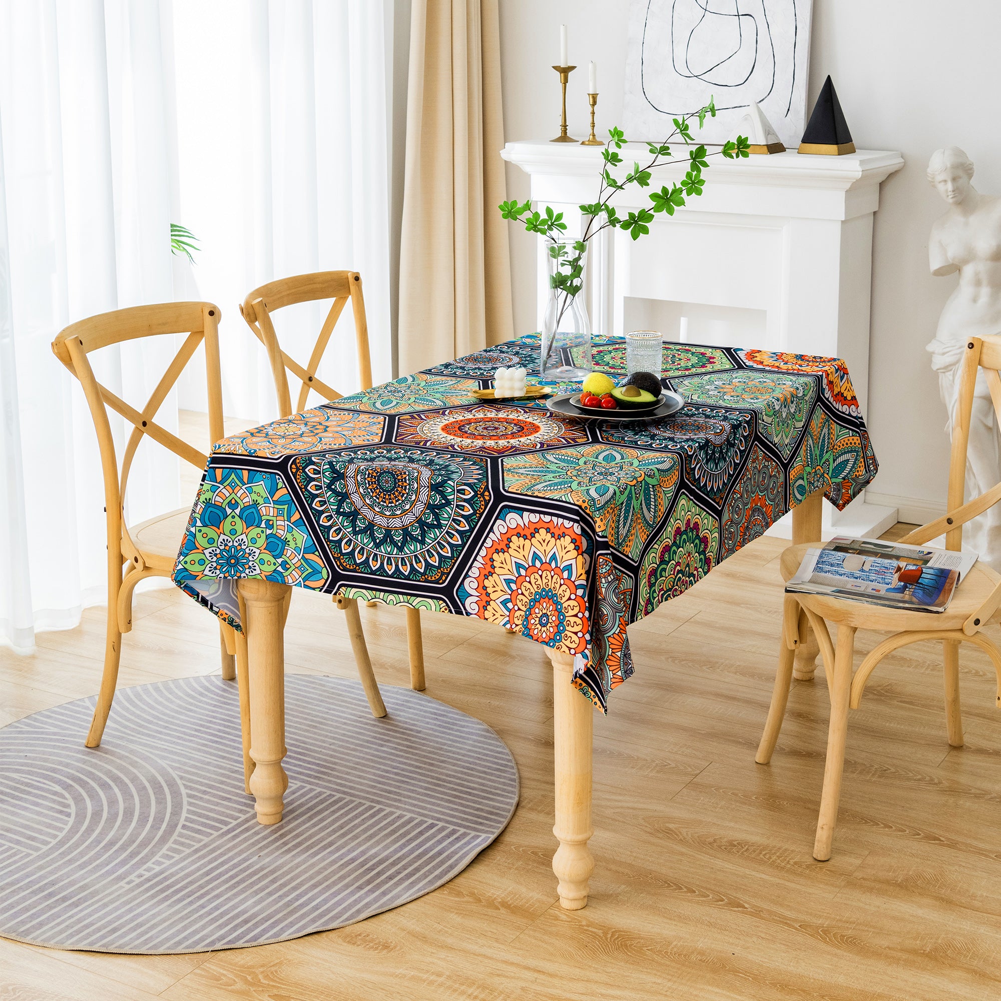 Original Design Hand Drawing Art Print Table Cloth, Washable Water Res –  HMS Happy Memories, image size:2000x2000