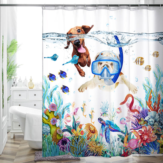 Bohemian Bathroom Curtain Colorful Boho Floral Print Beautiful Bright Polyester Fabric Cloth Shower Curtain for Bathroom Decoration, 72"x72"