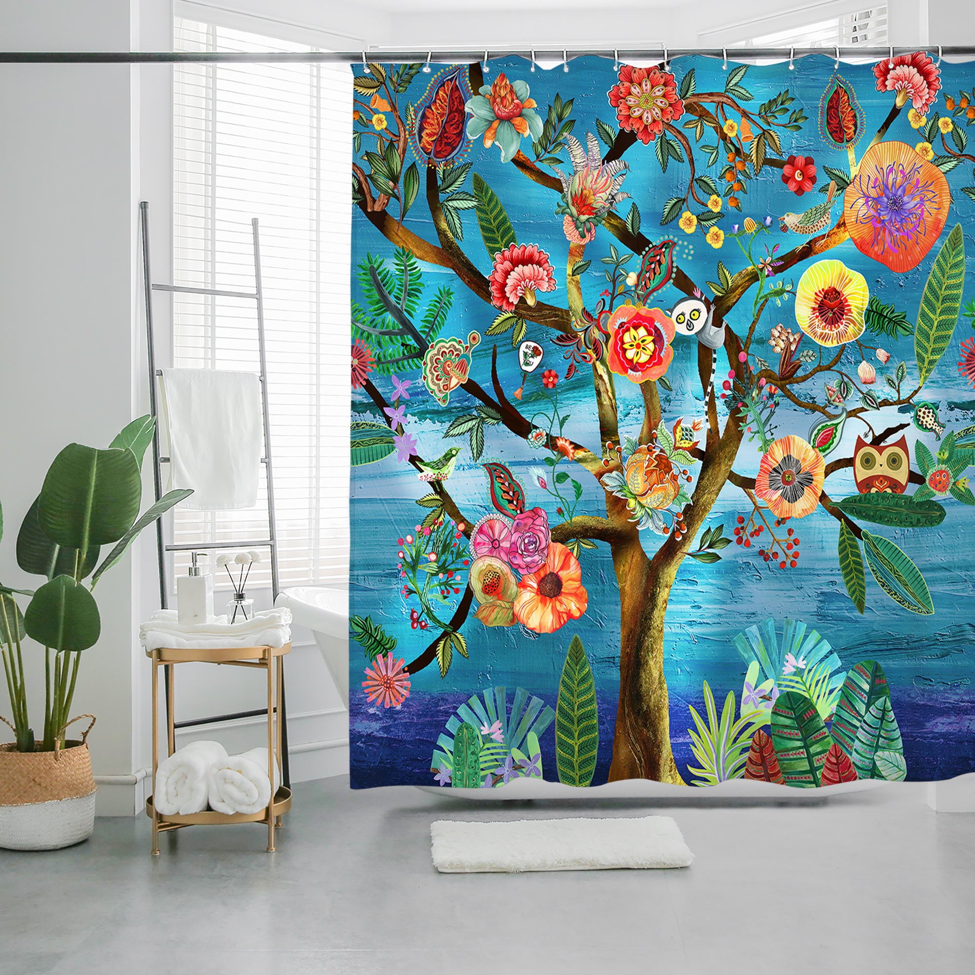 Thicken Heavy Duty Shower Curtain - Hotel Quality Waterproof - Durable Polyester Fabric - 72"x72"