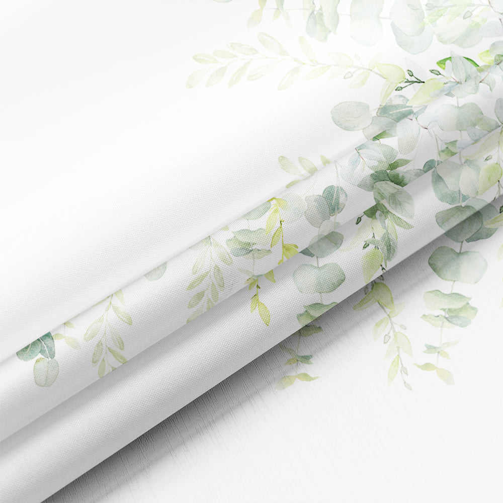 Elegant Soft Floral Shower Curtain - Waterproof Serene Boho - Machine Washable - 72"x72"
