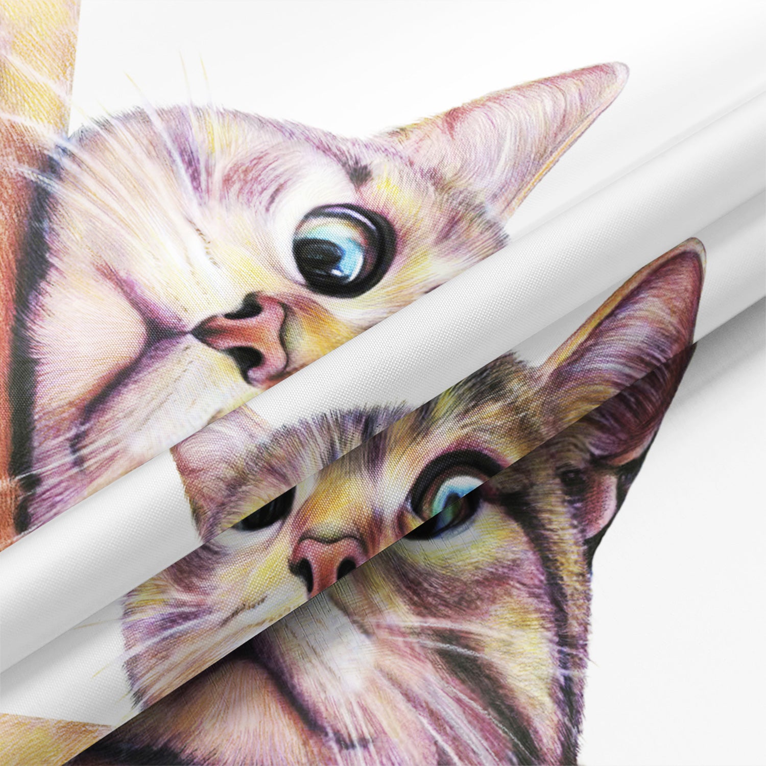 Eco Friendly Shower Curtain - Non Toxic Boho Floral Print - Machine Washable Farmhouse Style - 72"x72"