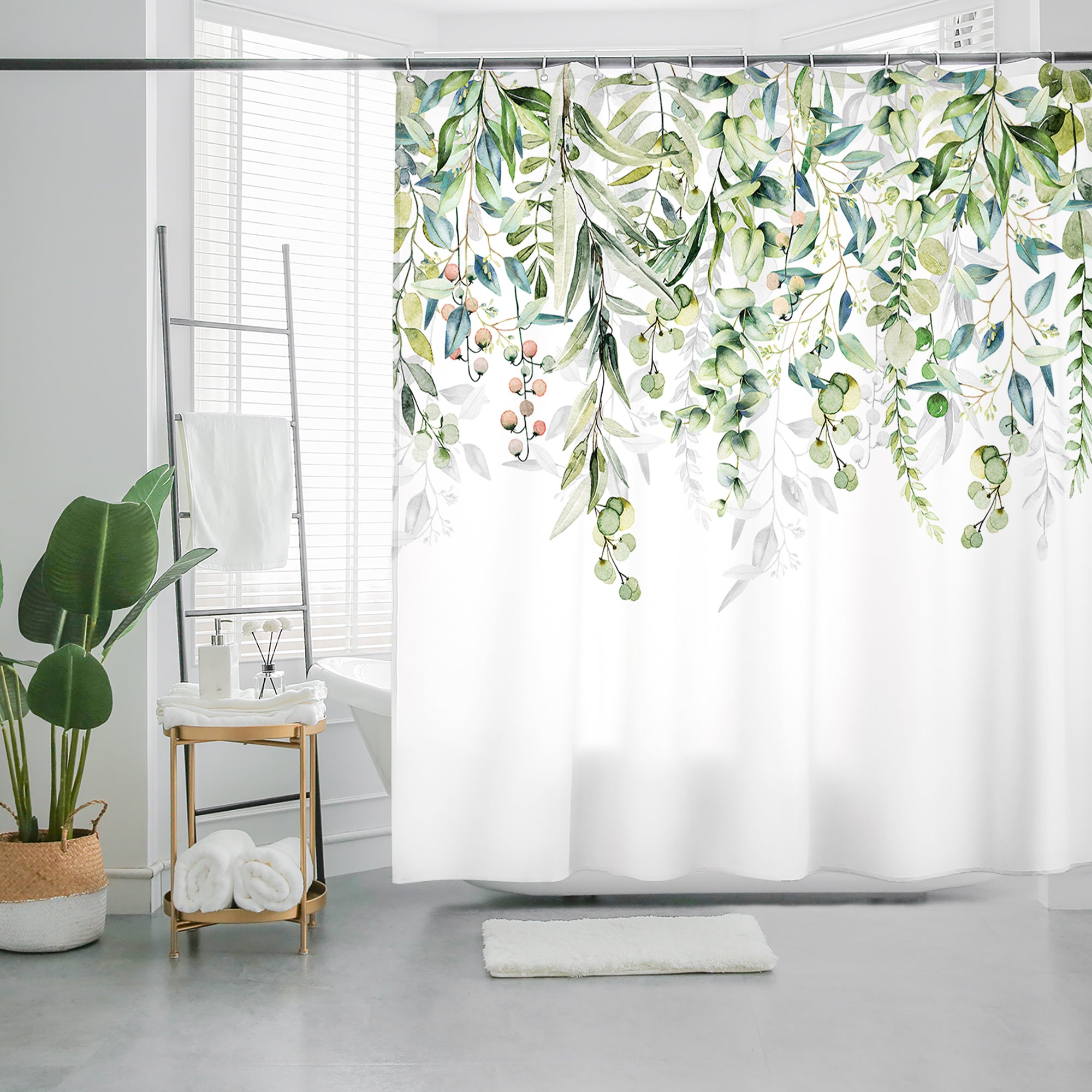 Long Lasting Shower Curtain - Commercial Grade Durable - Investment Quality Waterproof - 72"x72"