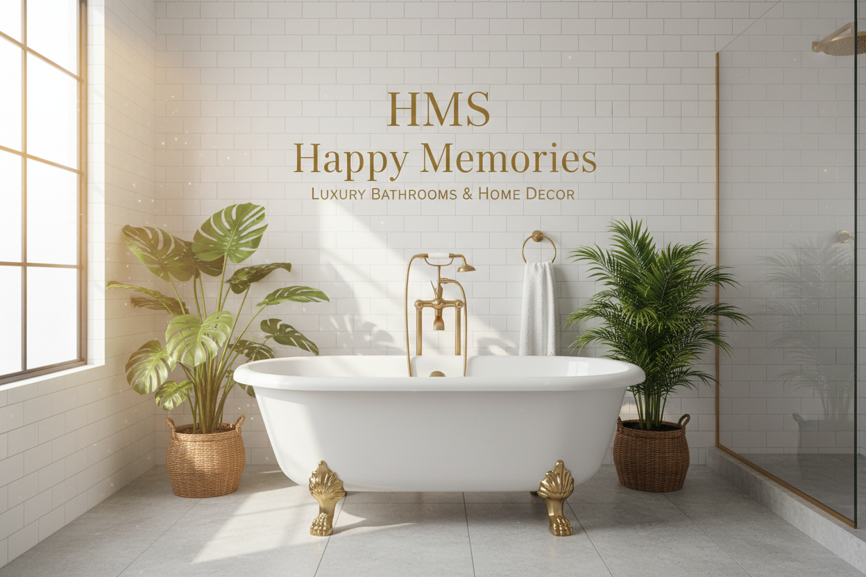 HMS Happy Memories簡約浴室品牌Banner