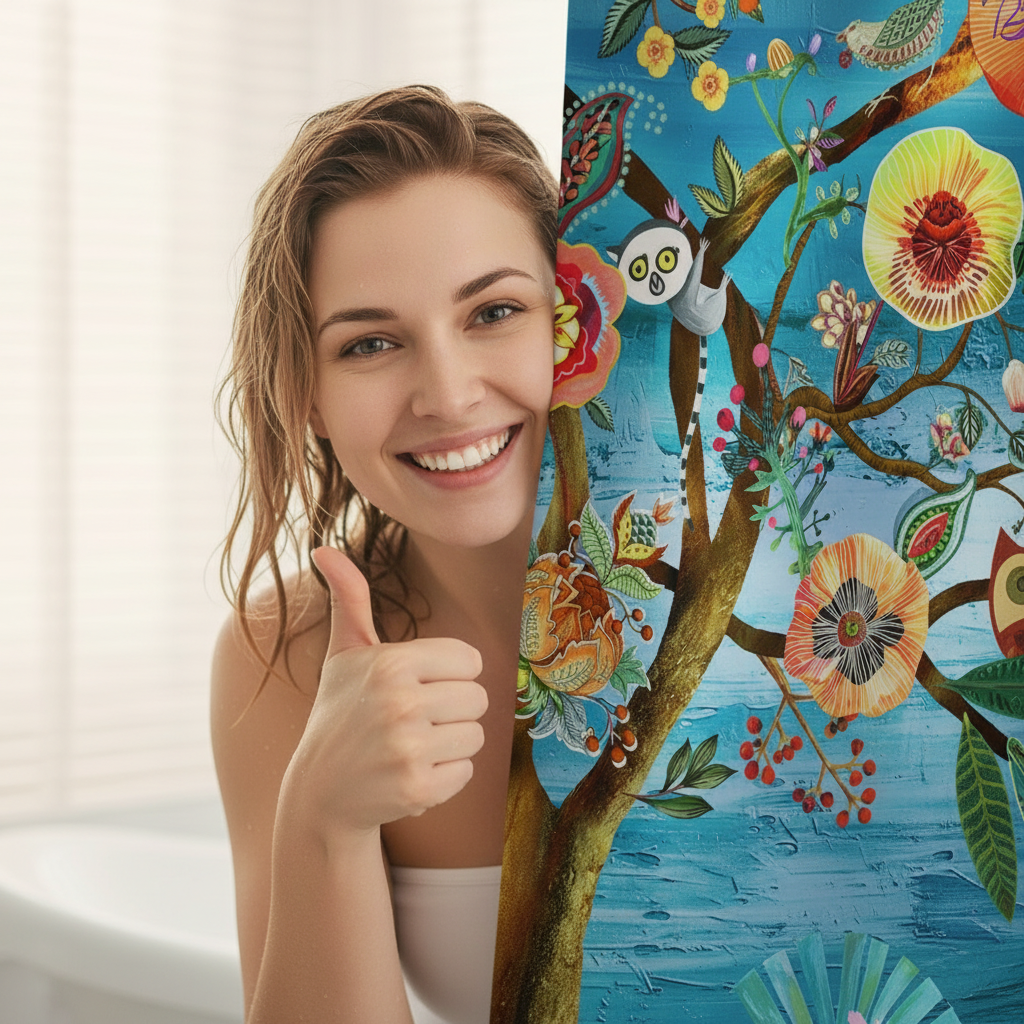 Thicken Heavy Duty Shower Curtain